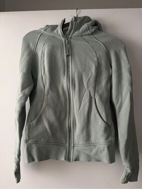 lululemon athletica Light Sage Full-Zip Hoodie Jacket